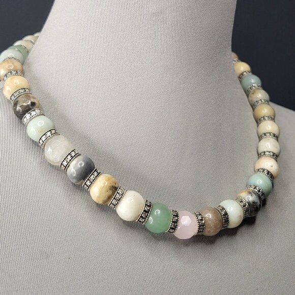 Multistone , multicolor Choker - Picture 4 of 7